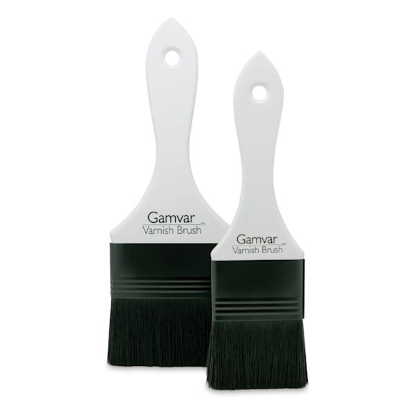 blick Gamblin Gamvar Synthetic Varnish Brushes