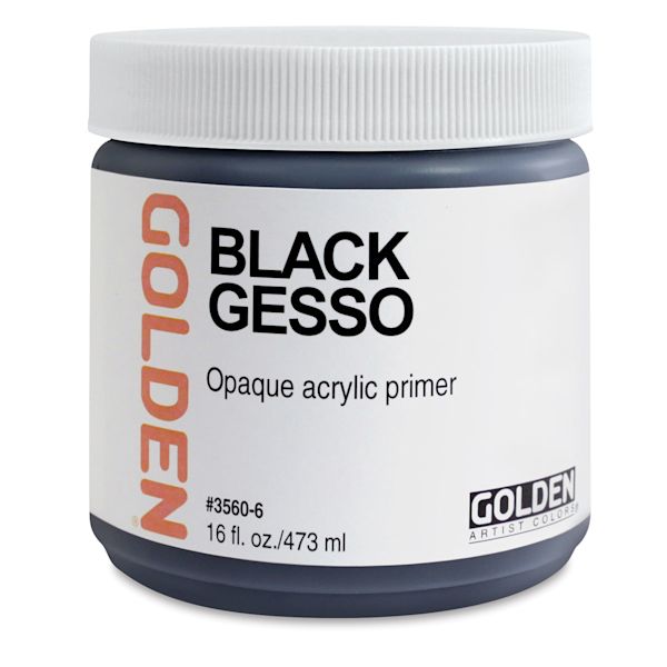 Blick Golden Black Gesso