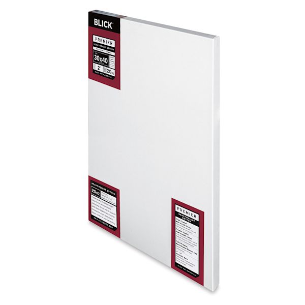 Blick Blick Premier Heavyweight Stretched Cotton Canvas - 30" X 40" 2" Profile