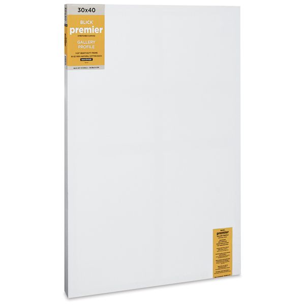 Blick Blick Premier Stretched Cotton Canvas - Gallery Profile Back-Stapled 30" X 40"