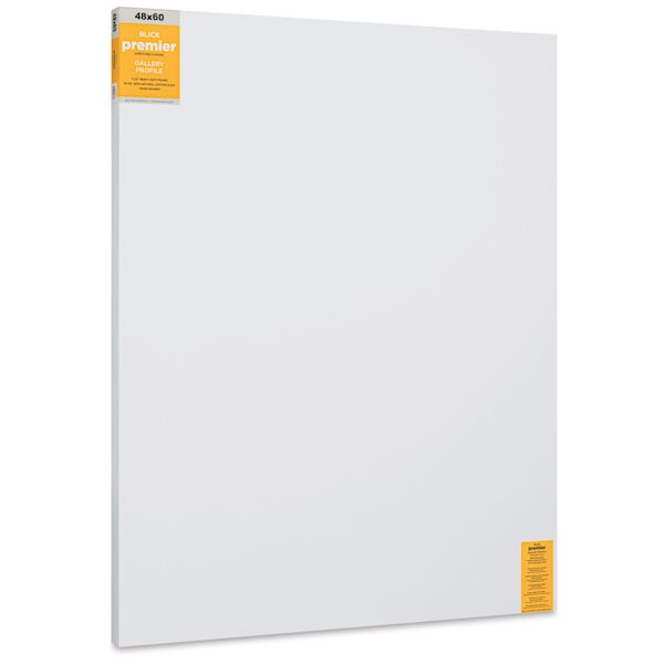 Blick Blick Premier Stretched Cotton Canvas - Gallery Profile Splined 48" X 60" Pkg Of 3