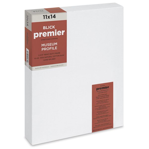 Blick Blick Premier Stretched Cotton Canvas - Museum Profile Splined 11" X 14"