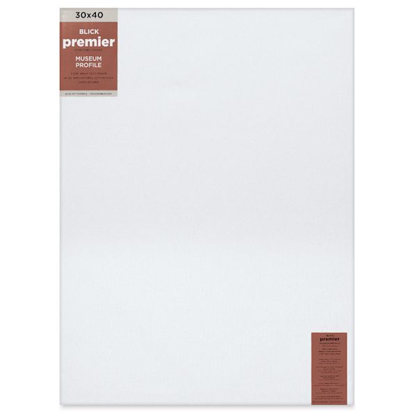 blick Blick Premier Stretched Cotton Canvas - Museum Profile Splined 30" x 40"