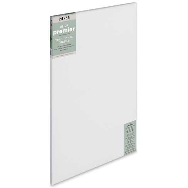 Blick Blick Premier Stretched Cotton Canvas - Traditional Profile Splined 24" X 36"