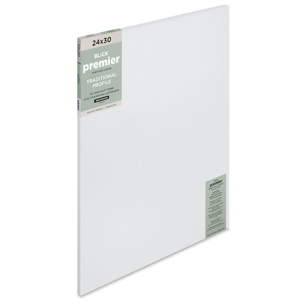 Blick Blick Premier Stretched Cotton Canvas - Traditional Profile Back-Stapled 24" X 30"
