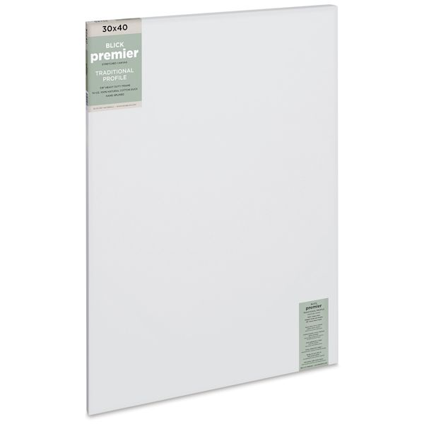 Blick Blick Premier Stretched Cotton Canvas - Traditional Profile Splined 30" X 40"