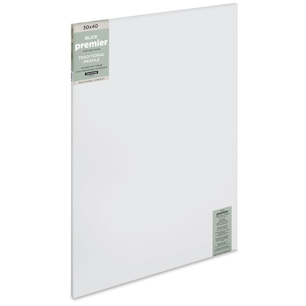 Blick Blick Premier Stretched Cotton Canvas - Traditional Profile Back-Stapled 30" X 40"