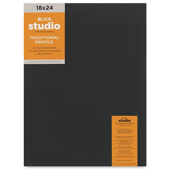 blick Blick Studio Cotton Canvas - 18" x 24" Traditional Profile