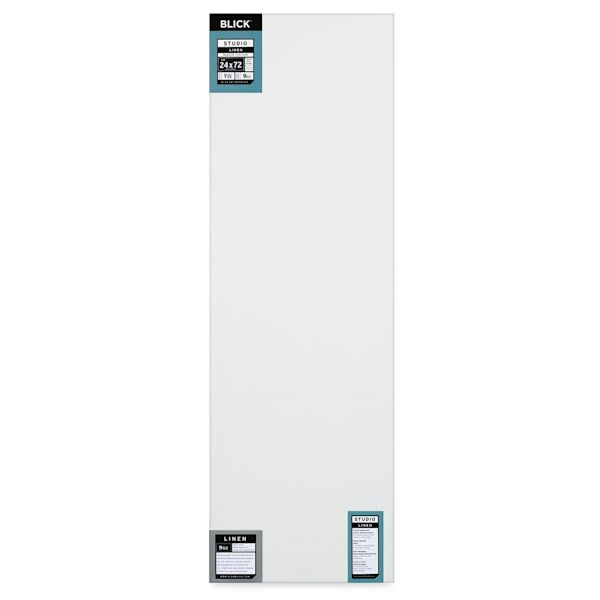 blick Blick Studio Linen Stretched Canvas - 24" x 72" Gallery 1-1/2" Profile