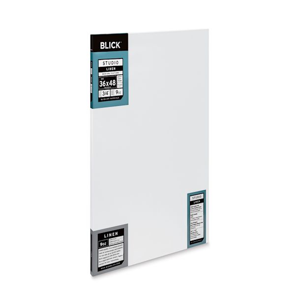 Blick Blick Studio Linen Stretched Canvas - 36" X 48" Traditional 3/4" Profile