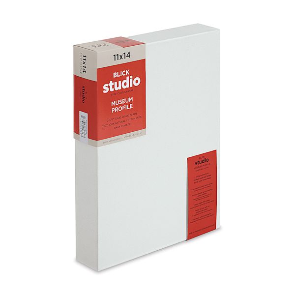 Blick Blick Studio Stretched Cotton Canvas - Museum Profile 11" X 14"