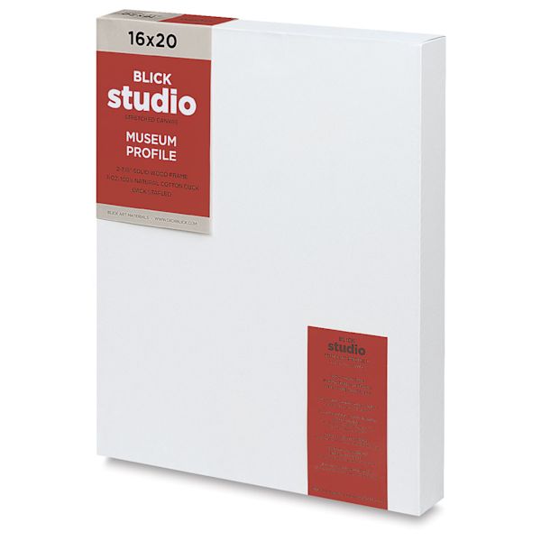 Blick Blick Studio Stretched Cotton Canvas - Museum Profile 16" X 20"
