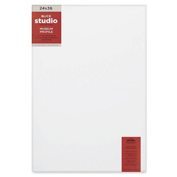 blick Blick Studio Stretched Cotton Canvas - Museum Profile 24" x 36"