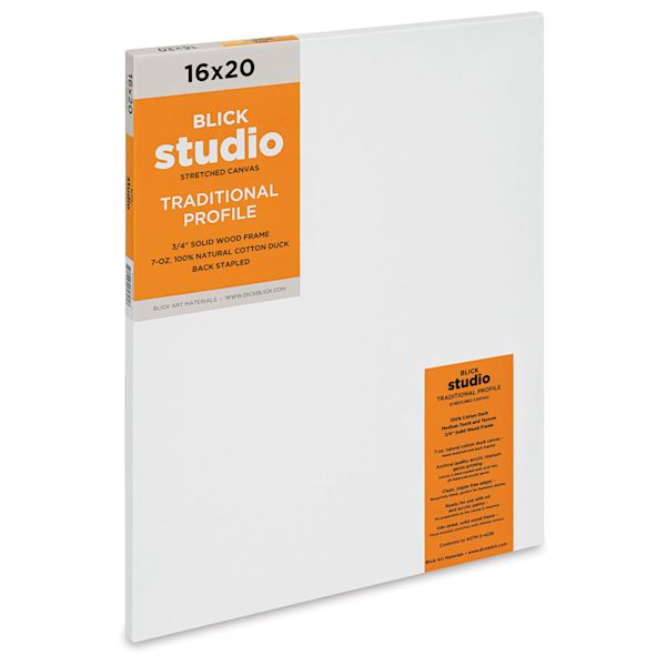 Blick Blick Studio Stretched Cotton Canvas - Traditional Profile 16" X 20"