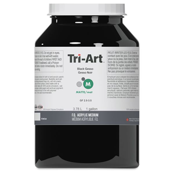 Blick Tri-Art Acrylic Black Gesso