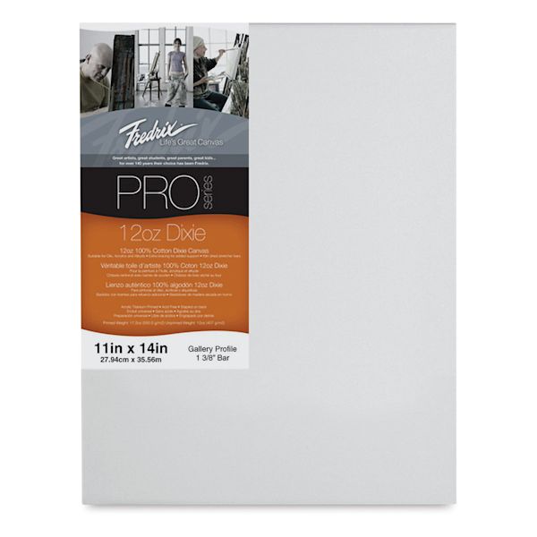 blick Fredrix Pro Series Dixie Gallery Profile Canvas - 11" x 14" 1-3/8" Profile