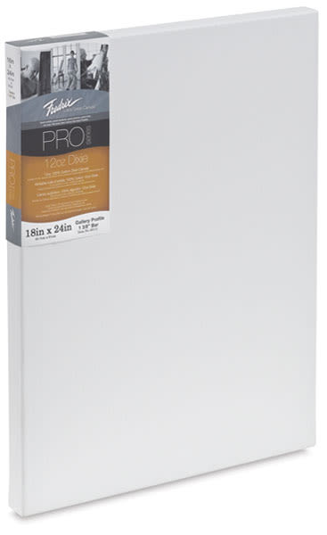 blick Fredrix Pro Series Dixie Gallery Profile Canvas - 18" x 24" 1-3/8" Profile