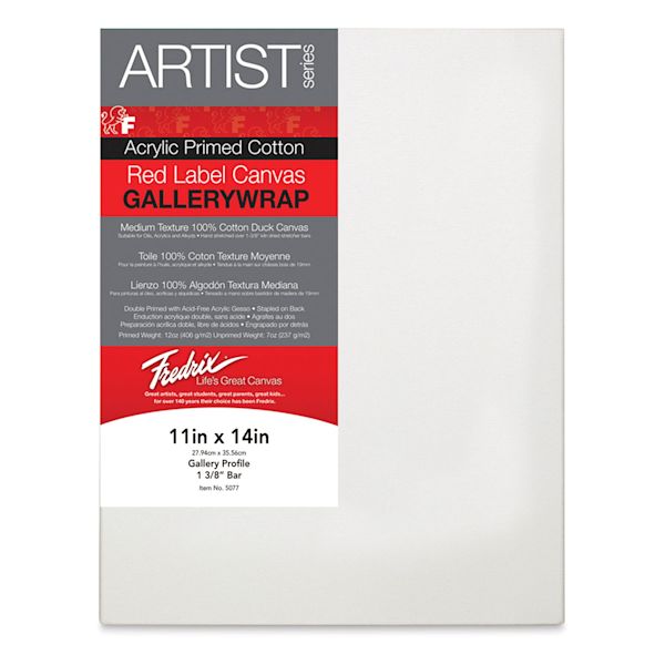 blick Fredrix Profile Cotton Canvas - 11" x 14" Gallerywrap blick Fredrix Profile Cotton Canvas - 11" x 14" Gallerywrap