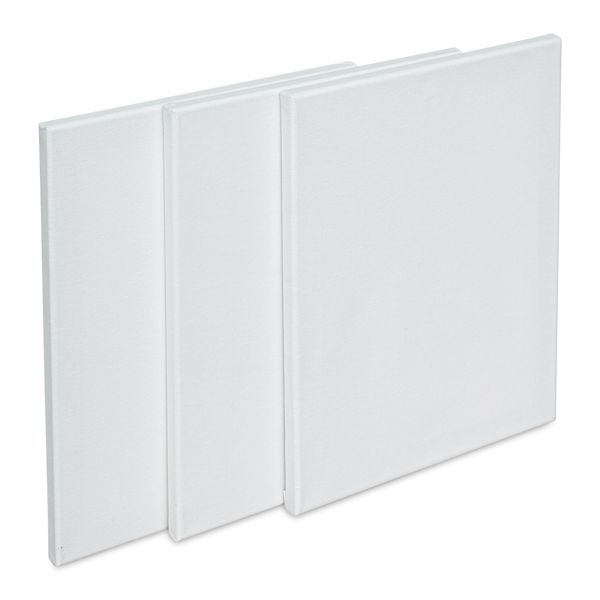 Blick Liquitex Basics Stretched Cotton Canvas Pack - 11" X 14" Pkg Of 3