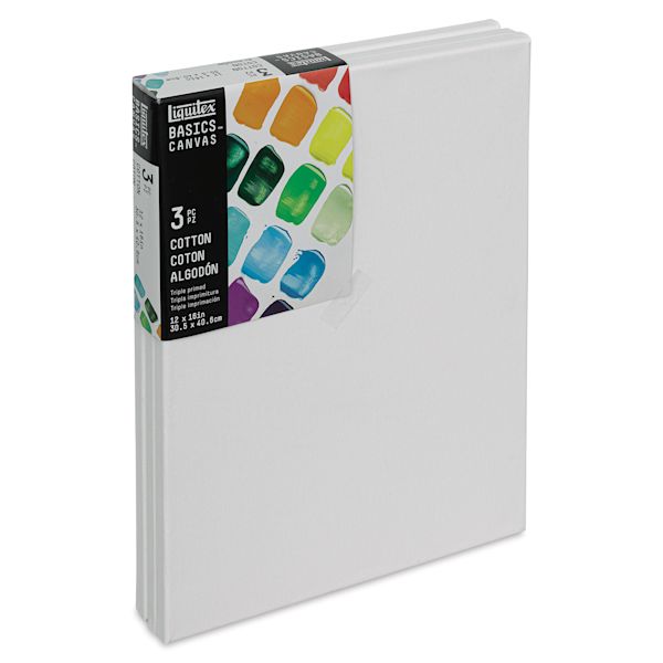 blick Liquitex Basics Stretched Cotton Canvas Packs