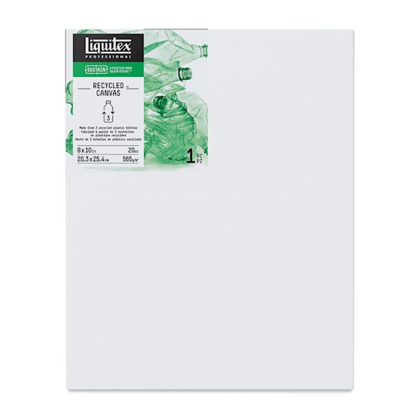 Blick Liquitex Recycled Stretched Canvas - 8" X 10" 1-3/8" Deep Edge Profile