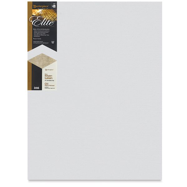 blick Masterpiece Elite Portrait Smooth Canvas - 30" x 40" Oil Primed