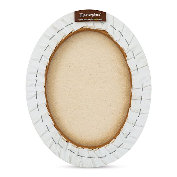 Blick Masterpiece Pro Stretched Oval Canvas - 8" X 10" 3/4" Profile