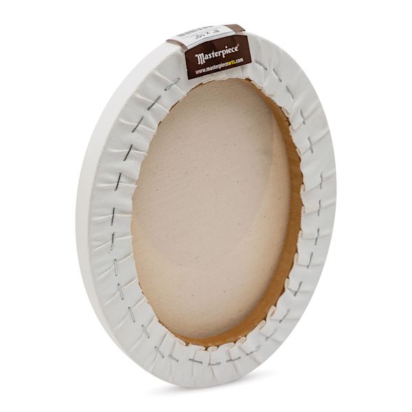 Blick Masterpiece Pro Stretched Oval Canvas - 8" X 10" 3/4" Profile