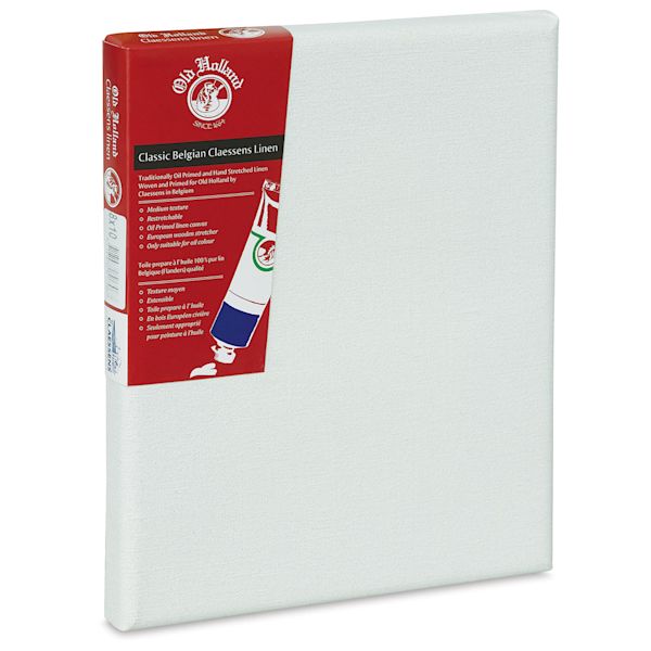 Blick Old Holland Claessens Oil Primed Belgian Linen Canvas - 8" X 10"