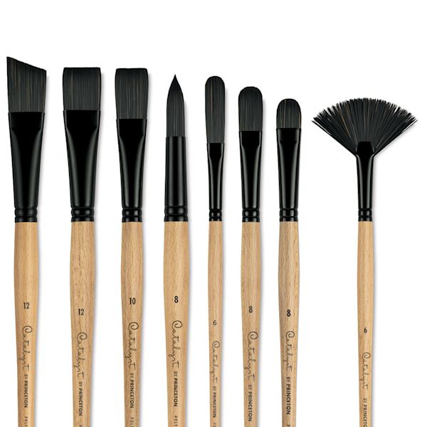 blick Princeton Catalyst Polytip Bristle Brushes and Sets