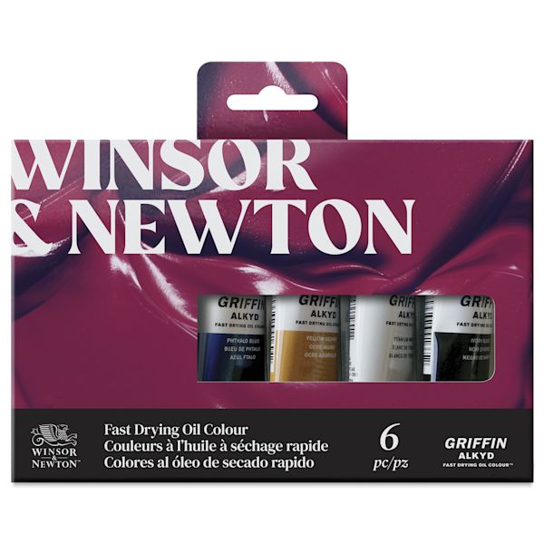 Blick Winsor & Newton Griffin Alkyd Fast Drying Oil Paints And Set