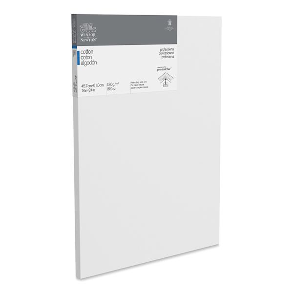 blick Winsor & Newton Professional Cotton Canvas - 18" x 24" Traditional Profile