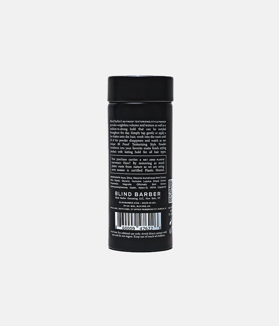 Blind Barber 80 Proof Texturizing Style Powder
