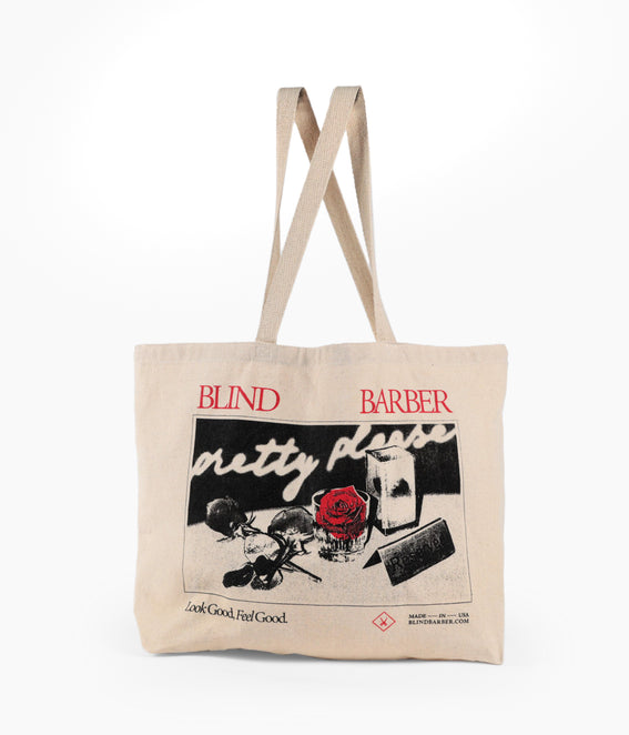 blind barber Pretty Please - Tote Bag