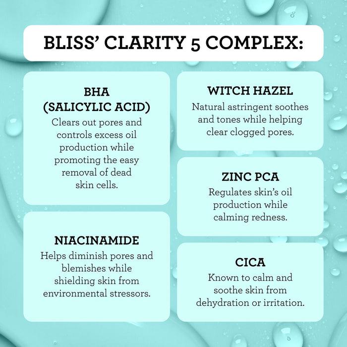 Bliss Clear Genius Toner + Serum
