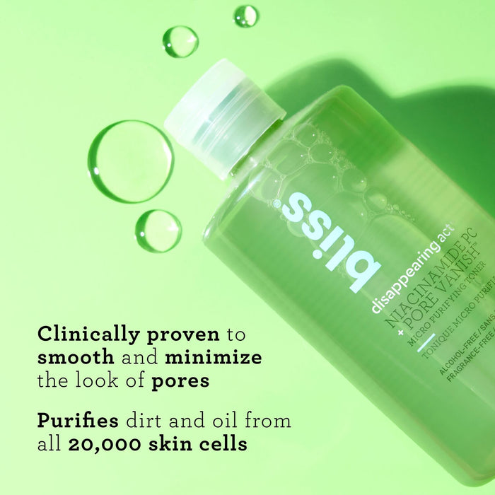 Bliss Disappearing Act Toner