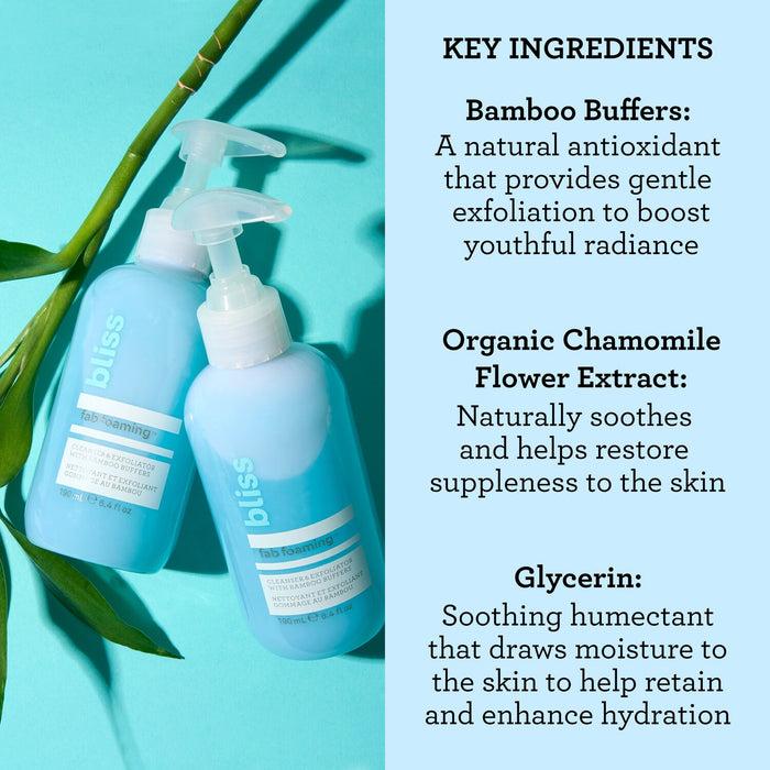 Bliss Fab Foaming Exfoliating Cleanser