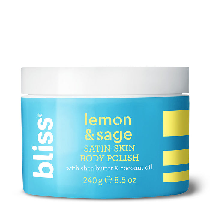 bliss Lemon & Sage Satin-Skin Body Scrub