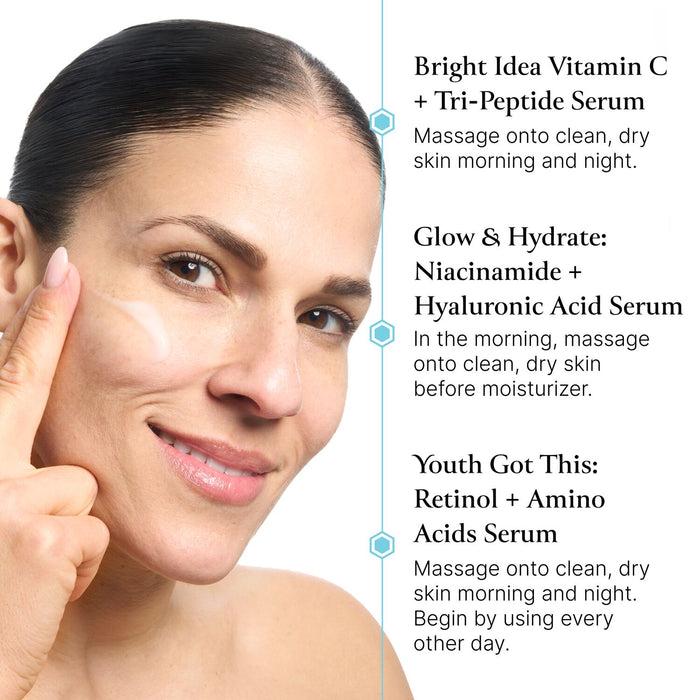 Bliss Serum Essentials 3PC Spa Kit