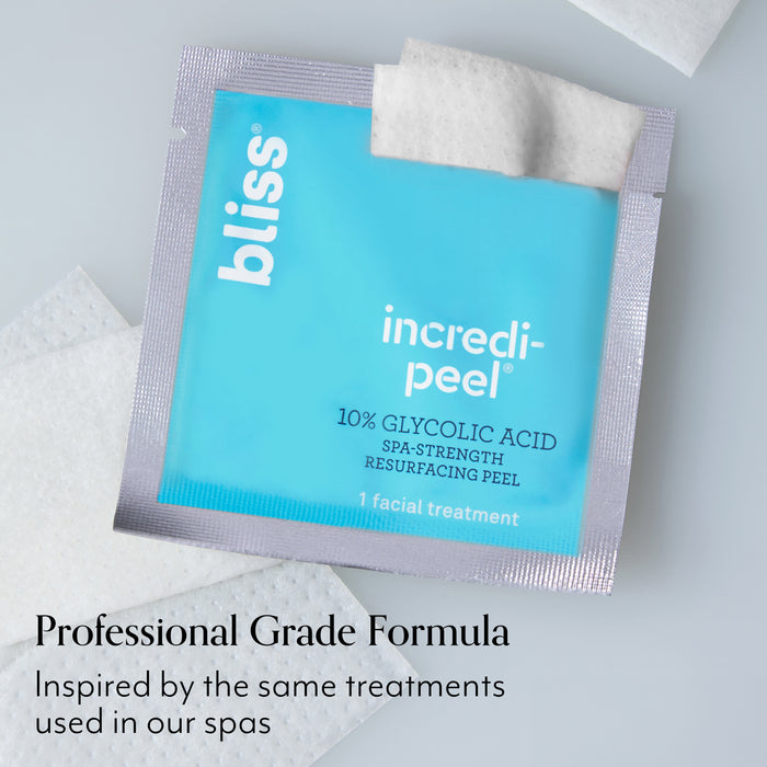 Bliss That's Incredi-peel Glycolic Acid Pads (15ct)