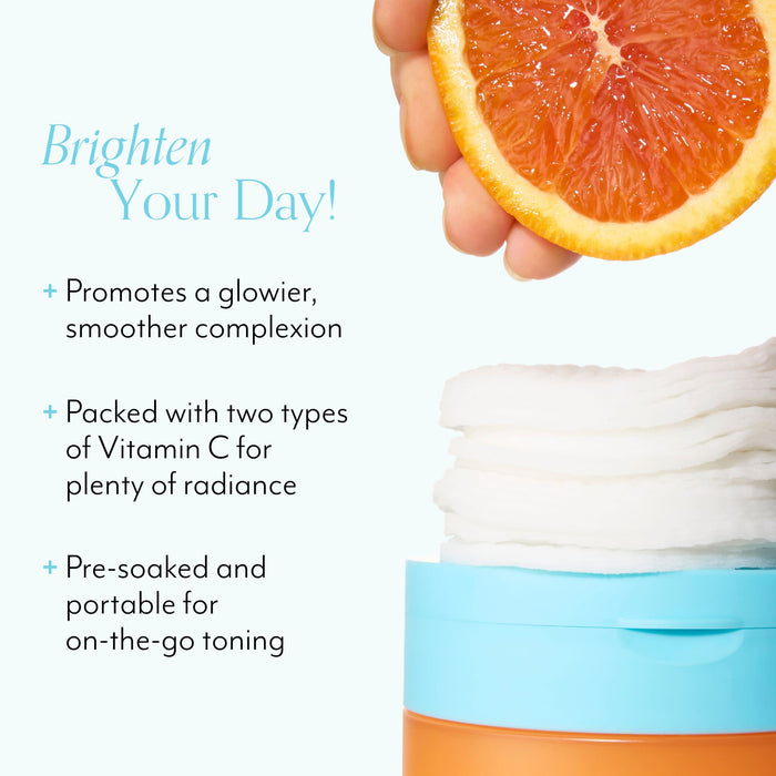 Bliss Bright Idea Brightening Toner Pads With Vitamin C