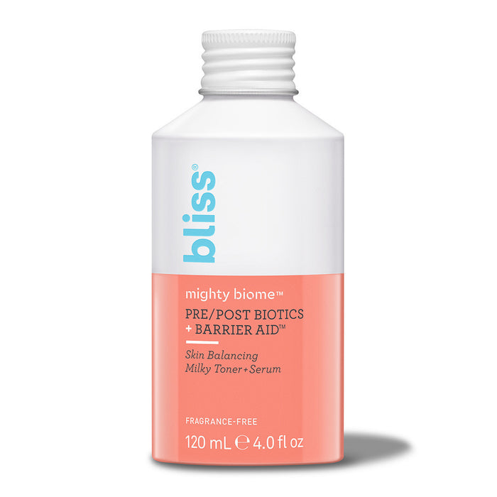 bliss Mighty Biome Pre/Post Biotics + Barrier Aid™ Toner + Serum