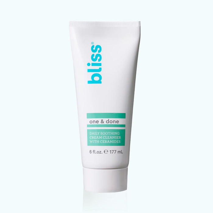 bliss One & Done Daily Soothing Cream Cleanser with Ceramides