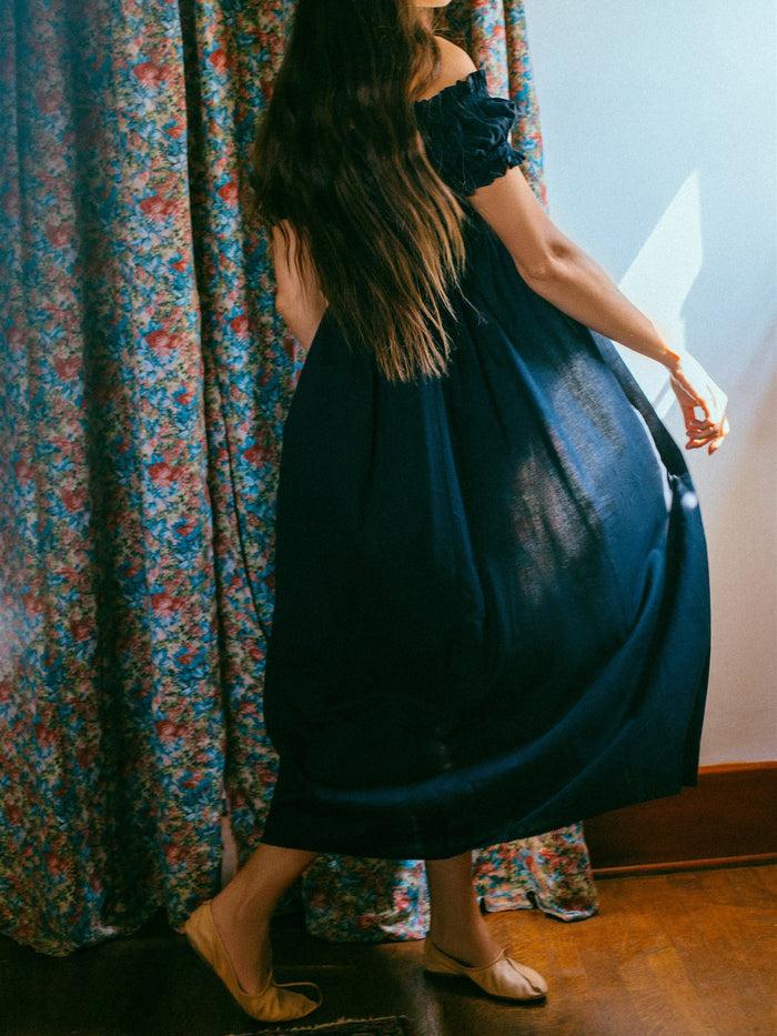 Bliss And Mischief Darcy Nightgown In Black