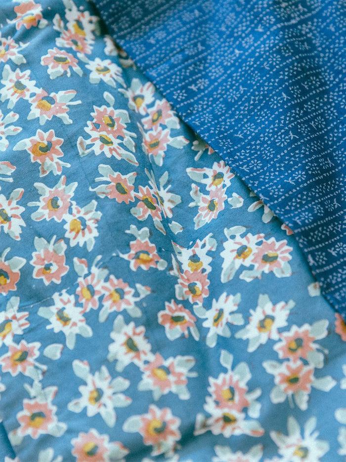 Bliss And Mischief Duvet Cover In Daisy Riviera