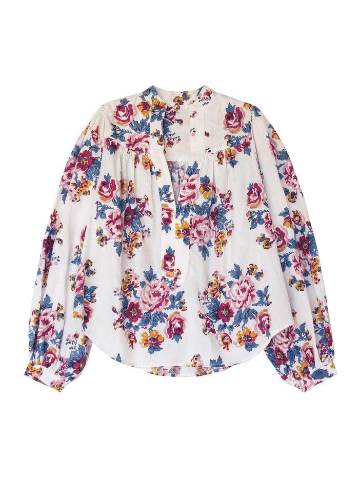 Bliss And Mischief Lucille Blouse Spritz