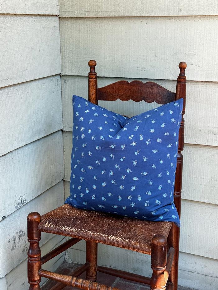 bliss and mischief Throw Pillow Ditsy Rose Lake