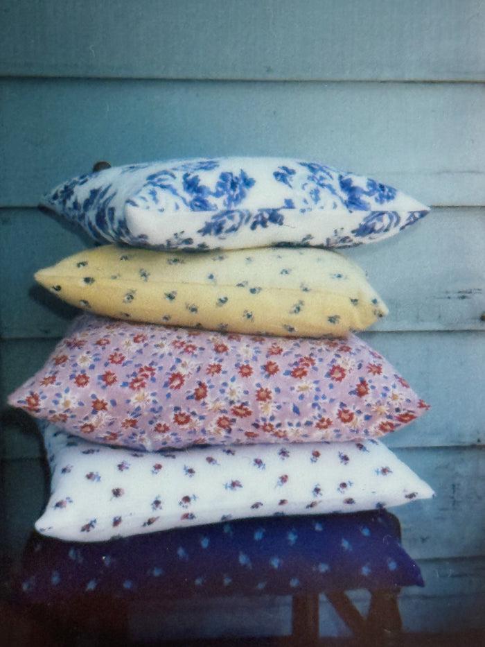 Bliss And Mischief Throw Pillow Market Blue