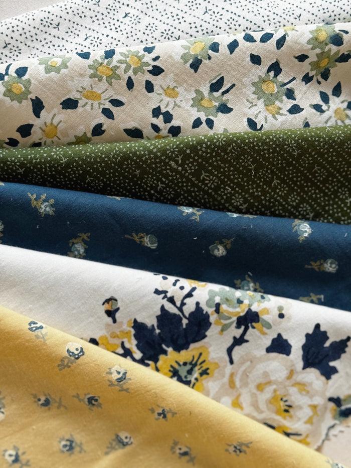 Bliss And Mischief Set Of 2 Pillow Case Shams Calico Stripe Lake