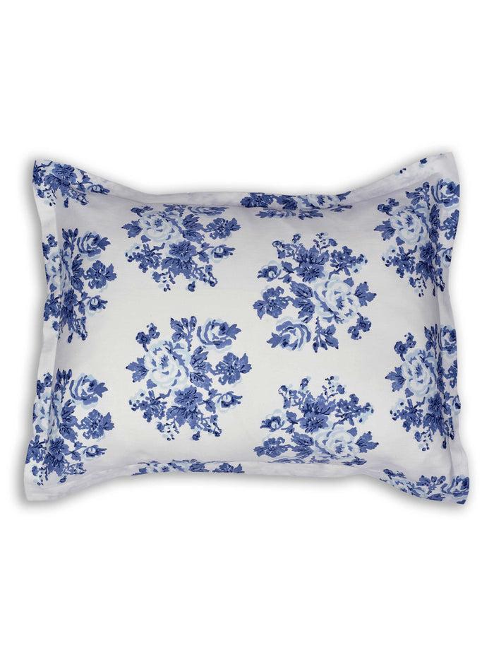 Bliss And Mischief Set Of 2 Pillow Case Shams Market Blue